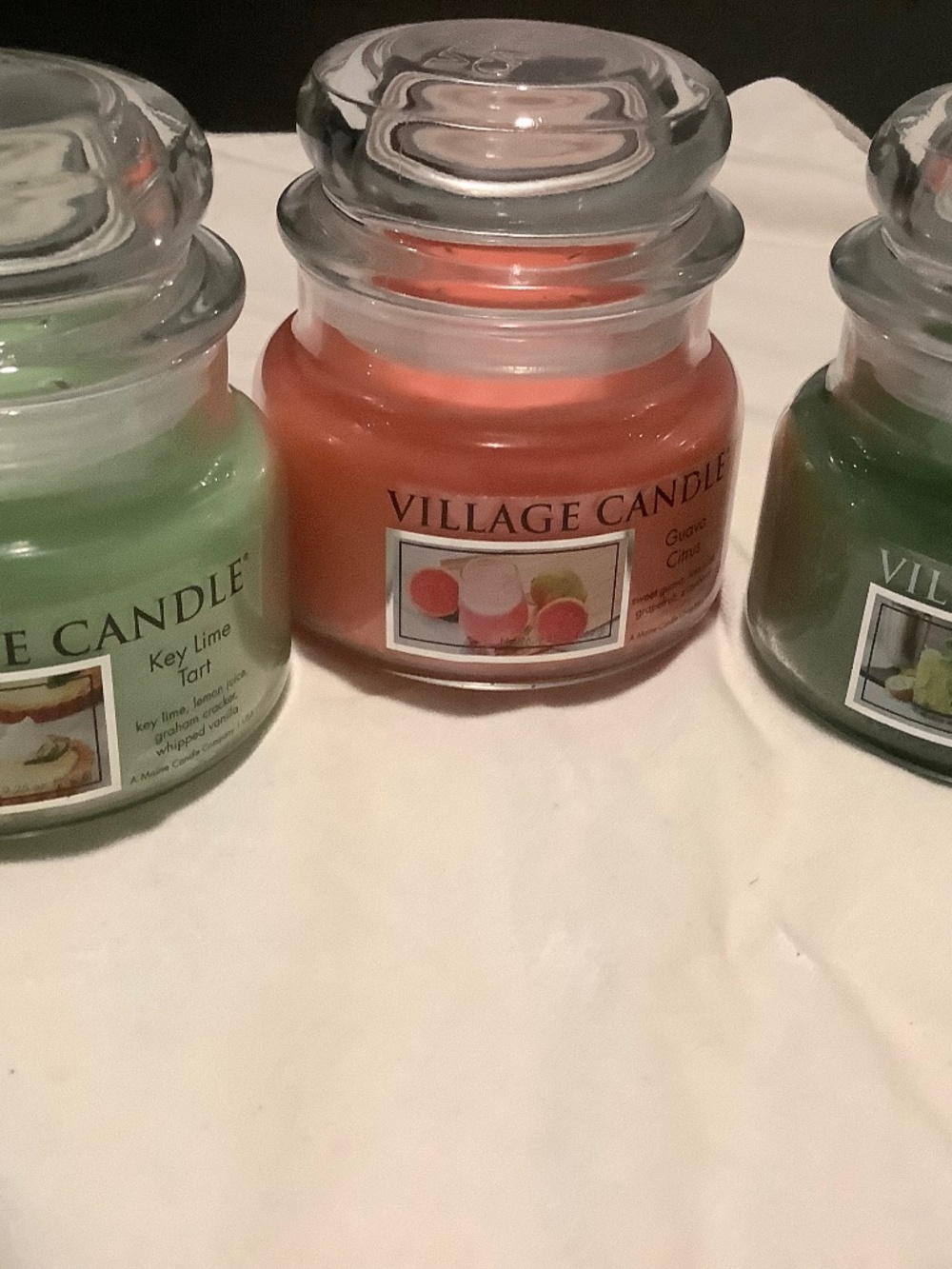 Village Candles Bundle of (3) -NWT